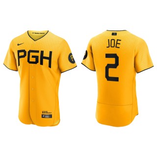 Pittsburgh Pirates Connor Joe Gold City Connect Authentic Jersey