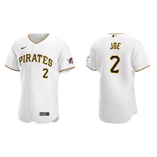 Pittsburgh Pirates Connor Joe White Authentic Home Jersey