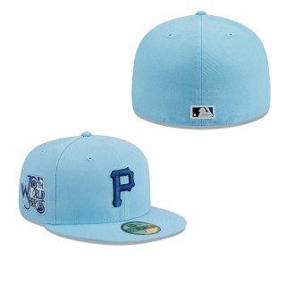 Pittsburgh Pirates Light Blue Fitted Hat