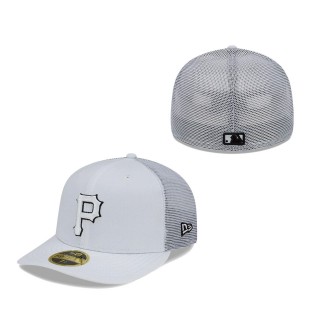 Pittsburgh Pirates 2022 Batting Practice Low Profile 59FIFTY Fitted Hat White
