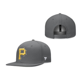 Pittsburgh Pirates Snapback Hat Graphite