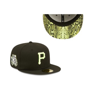 Pittsburgh Pirates Summer Pop Yellow 59FIFTY Fitted Hat