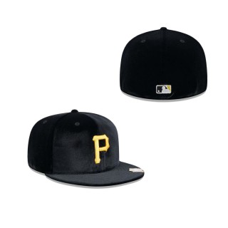 Pittsburgh Pirates Velvet Visor Clip Fitted Hat