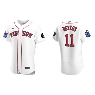 Rafael Devers Boston Red Sox White 2022 Little League Classic Home Authentic Jersey