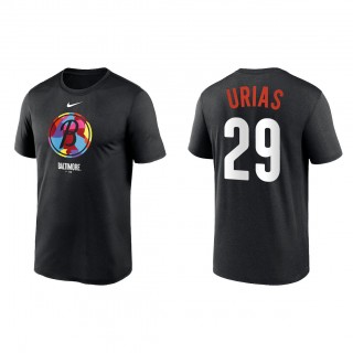 Ramon Urias Baltimore Orioles Black 2023 City Connect Large Logo T-Shirt