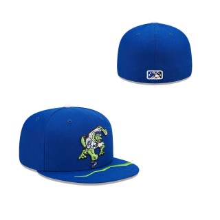Rancho Cucamonga Quakes Blue Marvel x Minor League 59FIFTY Fitted Hat