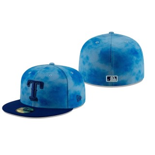 Texas Rangers 2019 Father's Day 59FIFTY Fitted On-Field Hat