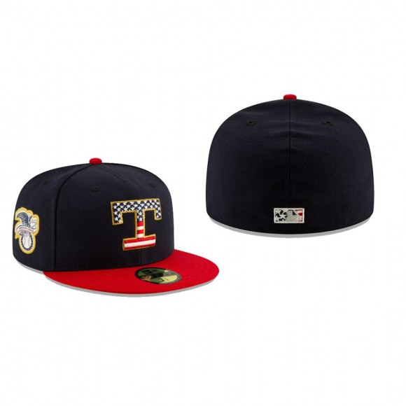 2019 Stars & Stripes Rangers On-Field 59FIFTY Hat