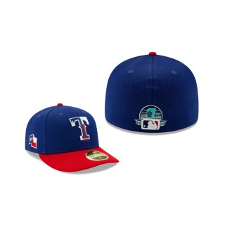 Rangers 2020 Spring Training Royal Red Low Profile 59FIFTY Fitted Hat