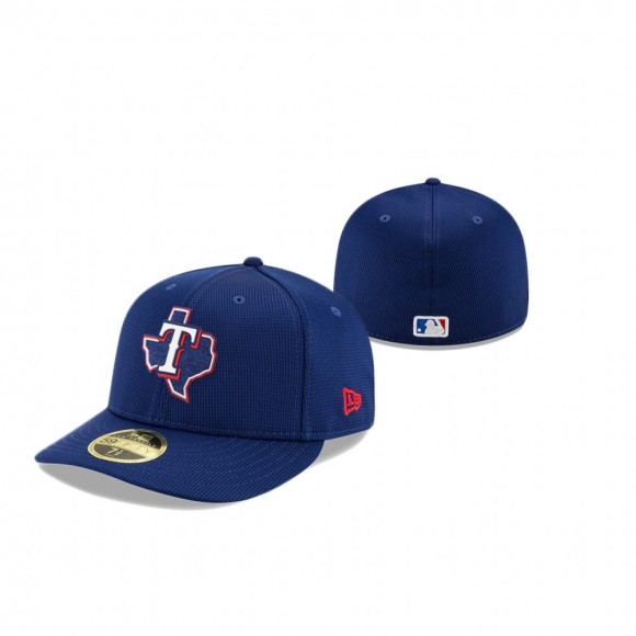 Rangers 2021 Clubhouse Royal Low Profile 59FIFTY Cap