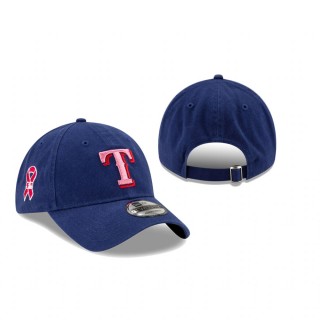Texas Rangers Royal 2021 Mother's Day 9TWENTY Adjustable Hat