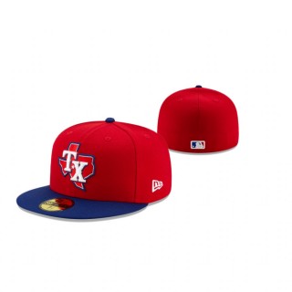 Rangers Red Authentic Collection Alt 3 Hat