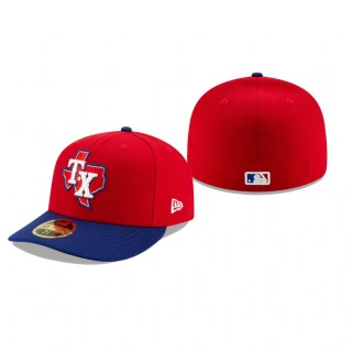 Rangers Authentic Collection Red Royal 2020 Alternate Low Profile 59FIFTY Hat
