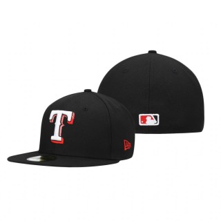 Rangers Black Color Dupe Hat