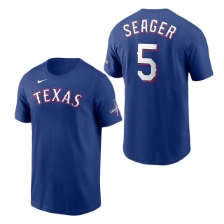 Texas Rangers Corey Seager Royal 2023 World Series Champions T-Shirt