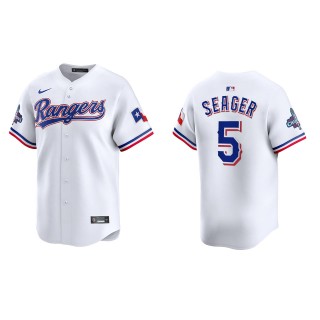 Rangers Corey Seager White 2023 World Series Champions Limited Jersey