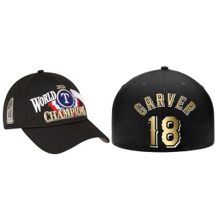Rangers Mitch Garver Black 2023 World Series Champions Hat