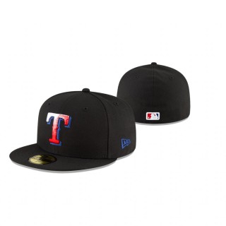 Rangers Black Ombre 59FIFTY Fitted Hat