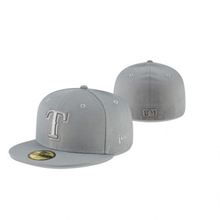 Rangers Gray Storm Tonal 59FIFTY Fitted Hat