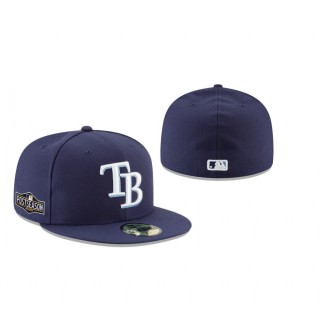 Rays Navy 2020 Postseason 59FIFTY Fitted Hat