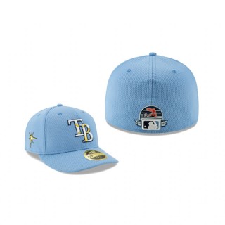 Rays 2020 Spring Training Light Blue Low Profile 59FIFTY Fitted Hat