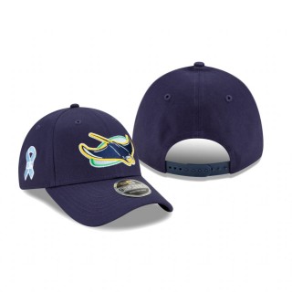 Tampa Bay Rays Navy 2021 Father's Day 9FORTY Adjustable Hat