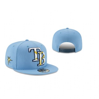 Tampa Bay Rays Light Blue Batting Practice 9FIFTY Snapback Hat