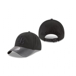 Tampa Bay Rays Black Blackout Collection Camo Pressed 9TWENTY Adjustable Hat