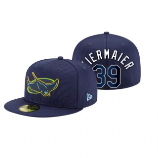 Rays Kevin Kiermaier Navy 2021 Clubhouse Hat