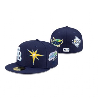 Rays Patch Pride Navy 59Fifty Fitted Cap