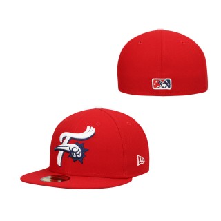 Reading Phillies Red Authentic Collection Team Home 59FIFTY Fitted Hat