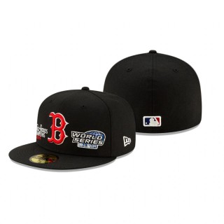 Boston Red Sox Black 2004 World Series Champions 59FIFTY Hat