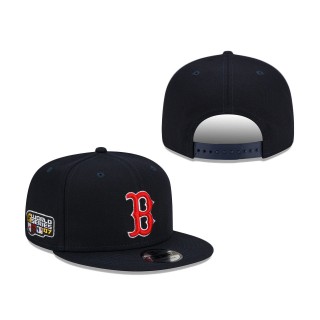 Red Sox 2007 World Series Patch Up Snapback Hat Navy