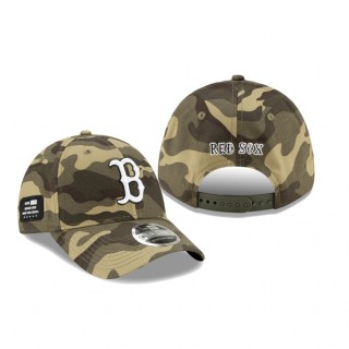 Boston Red Sox Camo 2021 Armed Forces Day 9FORTY Hat