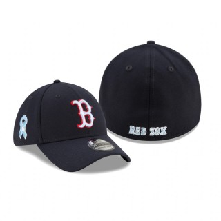 Red Sox Navy 2021 Father's Day 39THIRTY Flex Hat