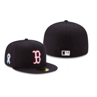 Red Sox 2021 Father's Day Navy 59FIFTY Fitted Cap