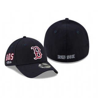 Red Sox Navy 4th of July 39THIRTY Flex Hat