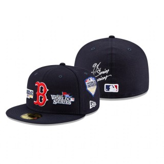 Red Sox Navy 9x World Series Champions Hat