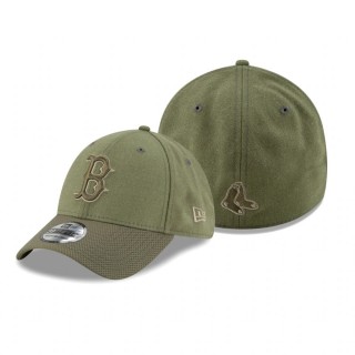 Red Sox Olive Army Hat