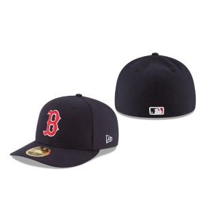 Red Sox Authentic Collection Navy Low Profile 59FIFTY Fitted Hat