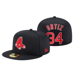Red Sox David Ortiz Navy 2021 Clubhouse Hat