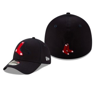 Red Sox Elements Navy 39THIRTY Flex Hat