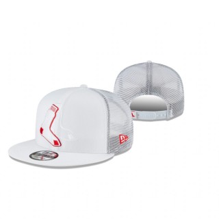 Boston Red Sox White Elements Trucker 9FIFTY Snapback Hat