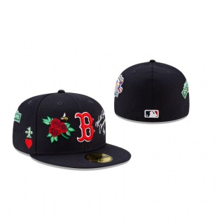 Red Sox Navy Icon 59FIFTY Fitted Hat