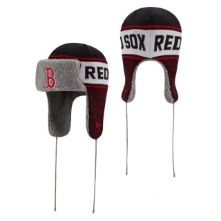 Boston Red Sox Navy Knit Trapper Hat