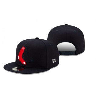 Boston Red Sox Navy Logo Elements 9FIFTY Snapback Hat