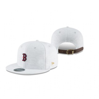 Boston Red Sox Gray Micro Stitch 9Fifty Snapback Hat