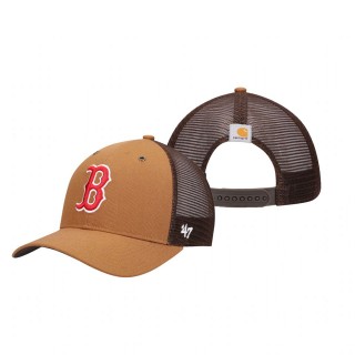 Red Sox Brown MVP Hat