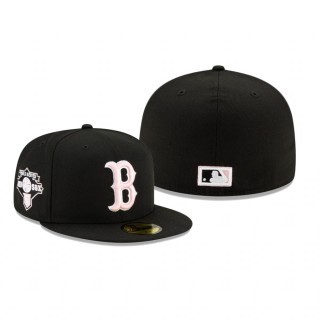 Red Sox Black Undervisor Hat