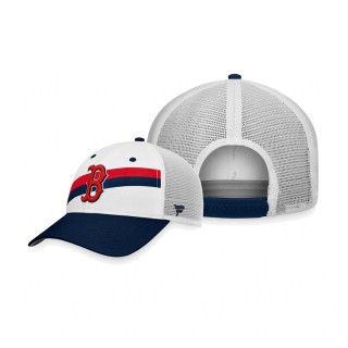 Red Sox Prep Squad Trucker Snapback White Hat